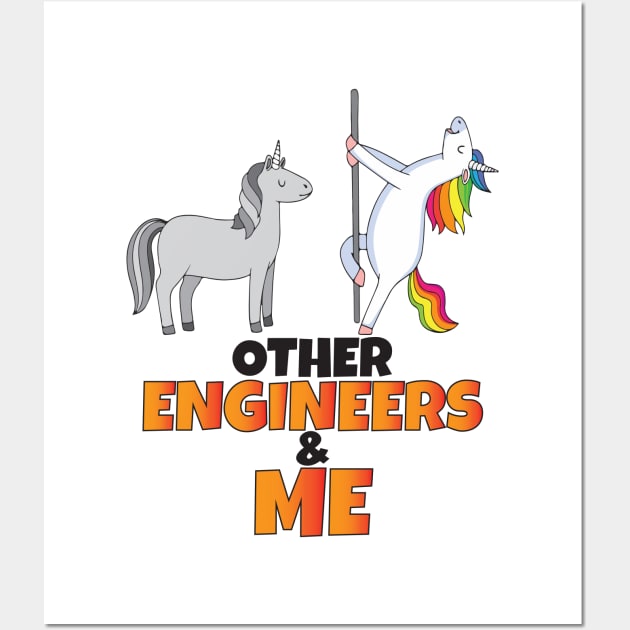 Other Engineers and me Wall Art by Work Memes